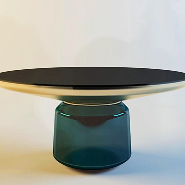 Designer Bell Table Coffee Table 3D model image 1 