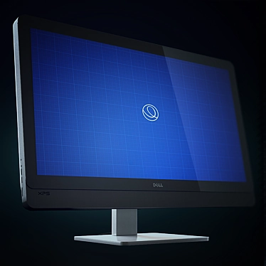 Powerful and Sleek Dell XPS 3D model image 1 