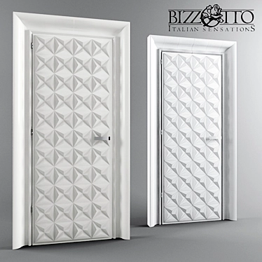 Italian-made Bizzotto Door: 2400x1230 3D model image 1 