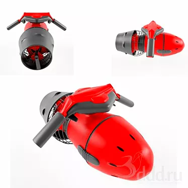 Submarine Moto 3D model image 1 