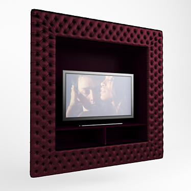 Modern TV Panel - dvhomecollection 3D model image 1 