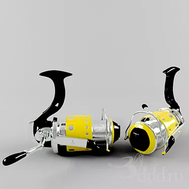 Pro Angler Fishing Reel 3D model image 1 