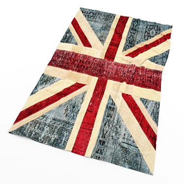 Elegant London Carpet 3D model image 1 