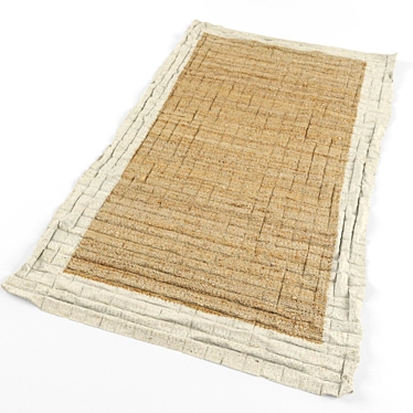 Textured Carpet - 2000mm x 1400mm 3D model image 1 