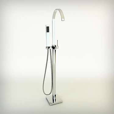 Free-standing Shower Faucet 3D model image 1 