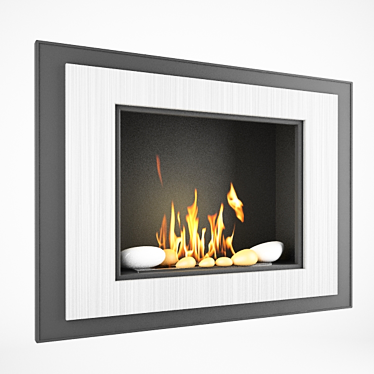 Alpha Bio Ethanol Fireplace 3D model image 1 