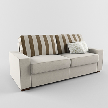 Pohjanmaan Cindy Sofa - Timeless Finnish Elegance 3D model image 1 