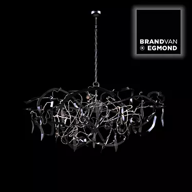 Elegant and Versatile Contemporary Chandelier 3D model image 1 