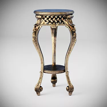 Elegant Console Table by Angelo Cappellini 3D model image 1 