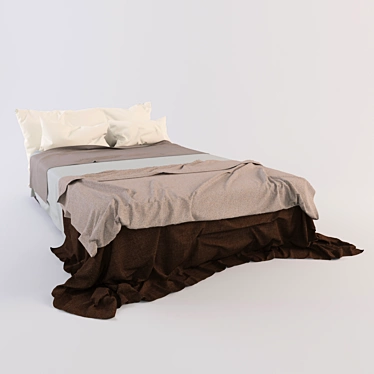 Cozy Dreams Bed Linen 3D model image 1 