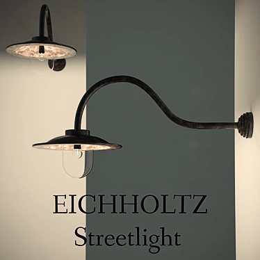 Eichholtz Streetlight Wall Lamp | Elegant Lighting Fixture 3D model image 1 