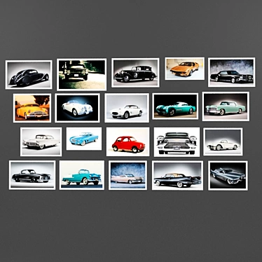 Title: Timeless Classics: Iconic Cars 3D model image 1 
