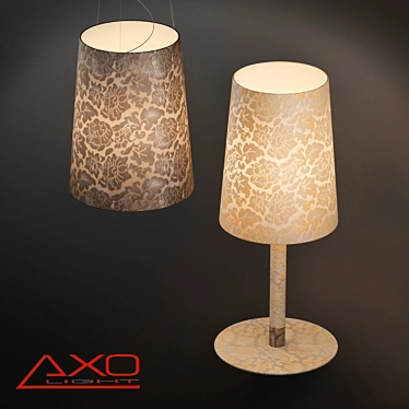 Dual Texture Lighting Set 3D model image 1 