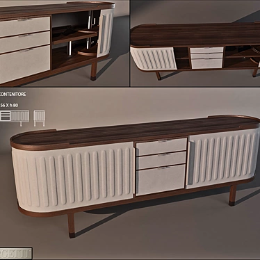 Giorgetti DIA: Exquisite Italian Design 3D model image 1 