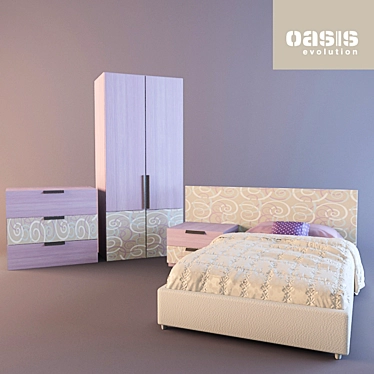 Julia Oasis: Modern Italian Kids Furniture 3D model image 1 