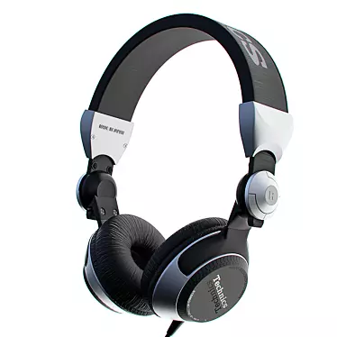 Technics RP DJ-1210: The Ultimate DJ Headphones! 3D model image 1 