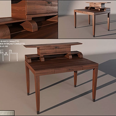 Elegant Giorgetti EPI Trumeau 3D model image 1 