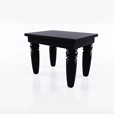 Stool Black Russian