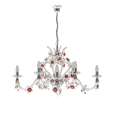 Luxury Masiero Chandelier 3D model image 1 