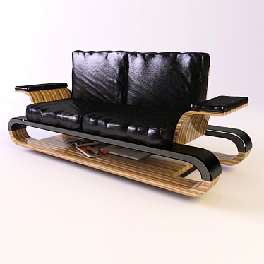 Contemporary Sofa 3D model image 1 