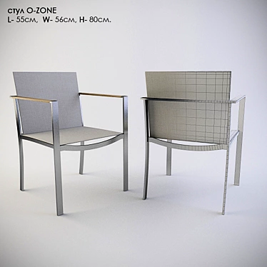 Luxury Outdoor Chair: Royal Botania O-ZON 3D model image 1 