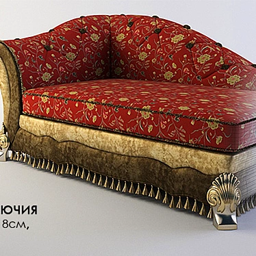 Cozy Lucia Sofa: Elegant, Comfortable 3D model image 1 