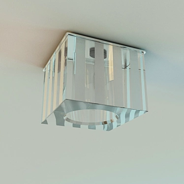 Title: Sleek Ceiling Spot Lamp 3D model image 1 