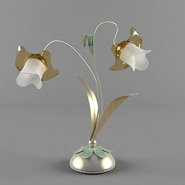 Elegant Narciso Table Lamp 3D model image 1 