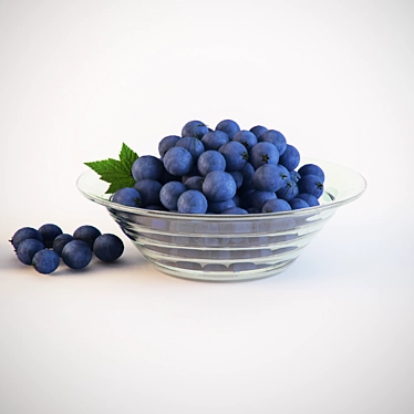 Berrylicious Blueberry Delight 3D model image 1 