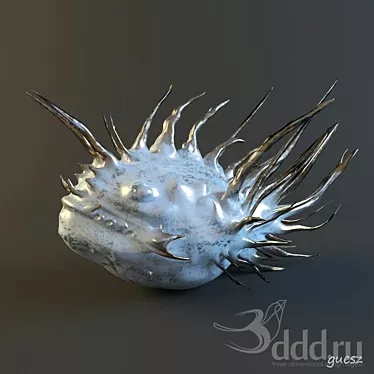 Wild Fish Sculpt 3D Model 3D model image 1 