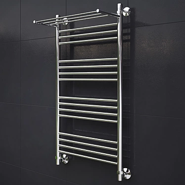 Luxury Heated Towel Rail 3D model image 1 