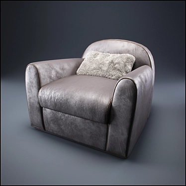 Luxury Ulivi Holly Armchair | Italian Design 3D model image 1 