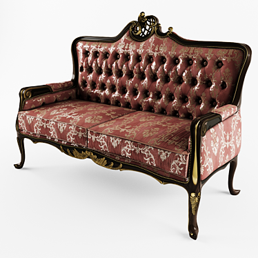 Timeless Elegance: Classic Sofa 3D model image 1 