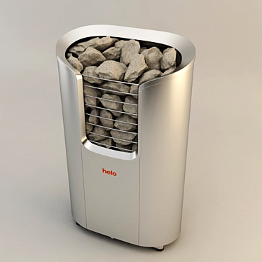 Compact Electric Heater - Helo Roxx 3D model image 1 