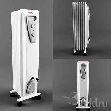 Efficient Electric Heating Solution 3D model image 1 