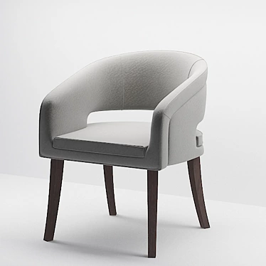 Elegant Ulivi Chair 3D model image 1 