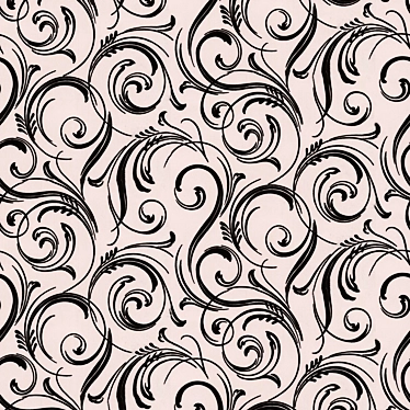 Swirly Wurly Domino Trix Wallpaper 3D model image 1 