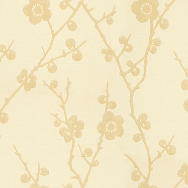Golden Floral Delight: Harlequin Blossom 75304 3D model image 1 