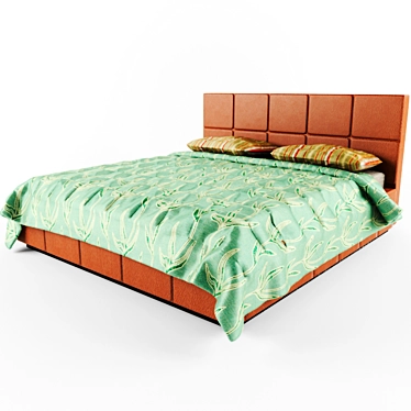 Dream Haven Bed 3D model image 1 