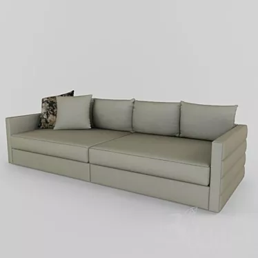 3D Max Frizon Sofa 3D model image 1 