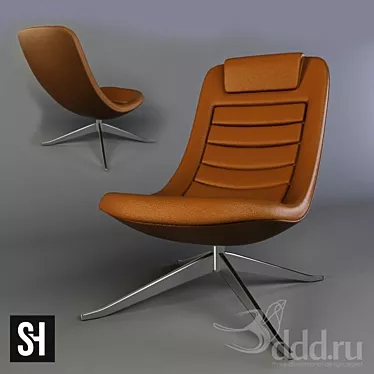 Cozy Comfort Armchair 3D model image 1 