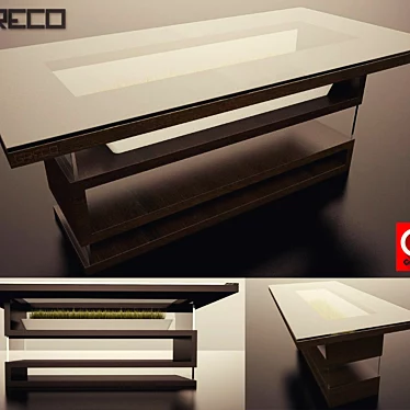 Minimalist Greco (Gordes) Table 3D model image 1 