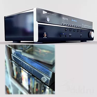 Powerful Yamaha Sound System 3D model image 1 