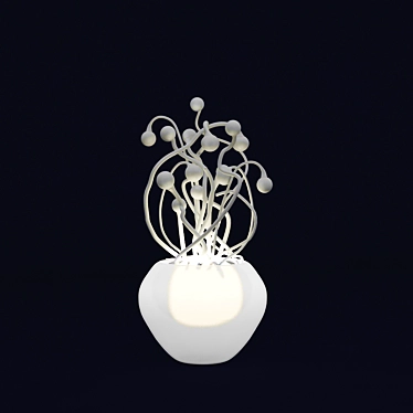 Glowing Seeds Pendant 3D model image 1 