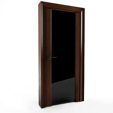 Modern Interior Door Set with Multiple Textures 3D model image 1 