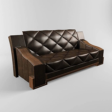 Luxury Leather Sofa
Elegant Leather Couch
Modern Leather Loveseat
Classic Leather Settee
Sleek Leather 3D model image 1 