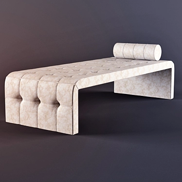 Versatile Bench for Dressing Room or Corridor 3D model image 1 