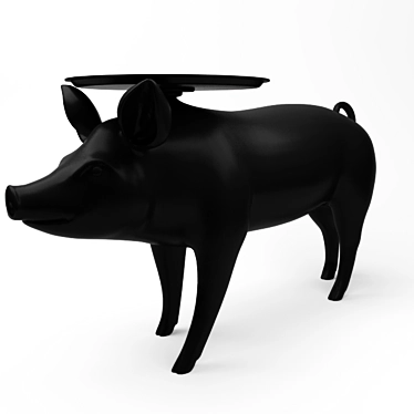 Whimsical Pig Table for Playful Decor 3D model image 1 