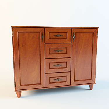 N.YORK Classic Furniture 3D model image 1 