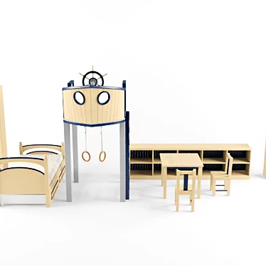 Custom-Made Children's Furniture 3D model image 1 